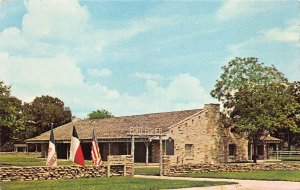 US28 postcard USA TX Waco typical frontier military post Ft. Fisher garrison