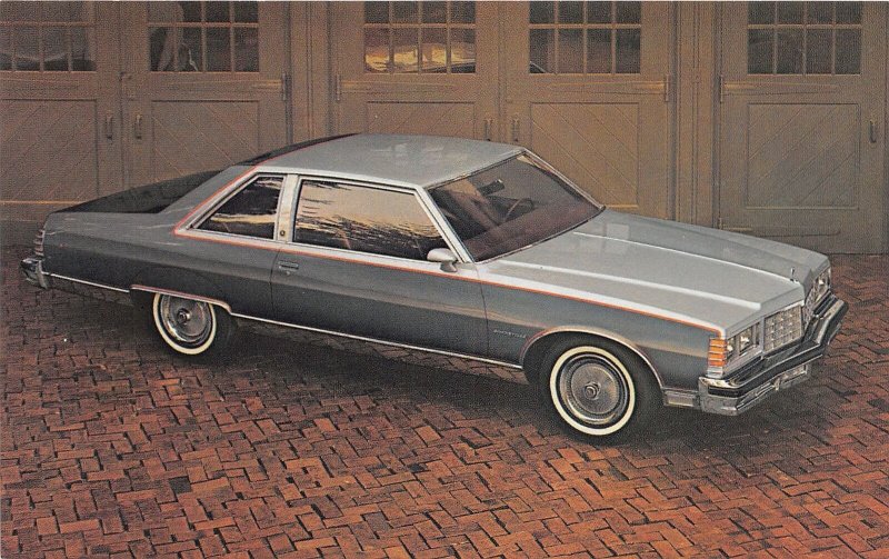 H47/ Automobile Car Postcard 1977 Pontiac Bonneville Coupe Advertisement 20