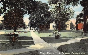 LP19 COLUMBUS  Ohio Postcard U.S. Barracks