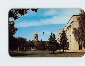 Postcard Vista of the Wyoming State Capitol, Cheyenne, Wyoming