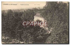 Postcard Old St Maurice the Chateauneuf Spinning Crins