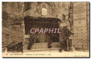 Old Postcard Tomb of Saint Amadour Rocamadour