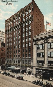 Vintage Postcard Grand Opera & Conventions Hippodrome Building Cleveland Ohio OH