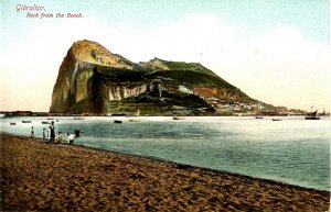 Gibraltar - The Rock from the Beach