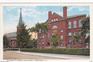 PAWTUCKET, Rhode Island, 00-10s; St. Joseph's Church and School