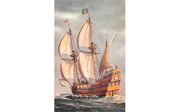 Mayflower II in Plymouth, Massachusetts built in Brixham.