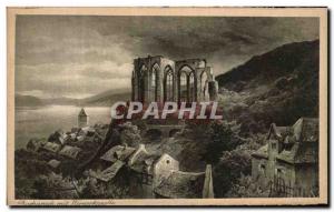 Old Postcard Bacharach Mit Weineckanelle