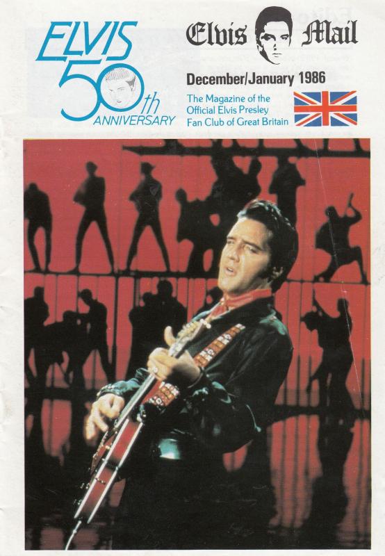 Elvis Mail Christmas Dec 1986 Gregg Geller RCA Catalogue Magazine