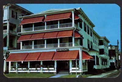 NJ Shawmont Hotel OCEAN GROVE NEW JERSEY Postcard PC