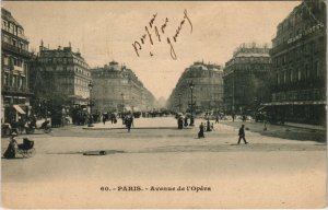 CPA PARIS 9e - Avenuen de l'Opéra (55752)