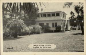 St. Petersburg FL Moray Courts Postcard