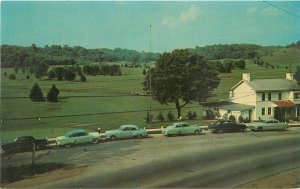 Postcard Granville Ohio Inn Golf Course 1950s Dexter autos 23-10251