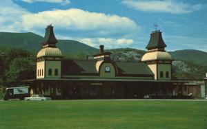 NH - North Conway. Railroad Station