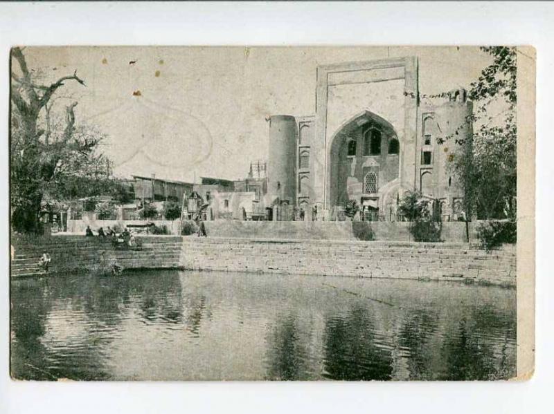 270516 Uzbekistan BUKHARA Lyab-i Hauz & mosque Zain-ed-Din OLD