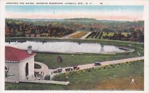 New York Catskill Mountain Aerating The Water Ashokan Reservoir