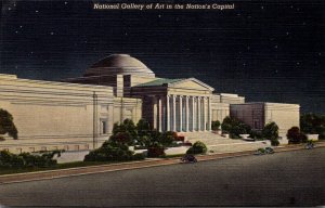 Washington D C National Gallery Of Art At Night Curteich