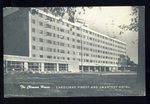 Clemson, South Carolina/SC Postcard, The Clemson House Hotel, 1953!