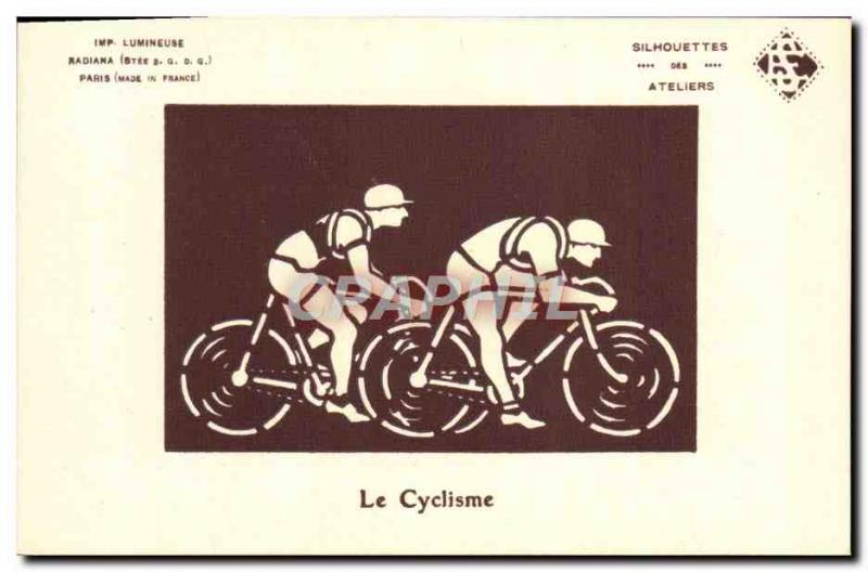 Postcard Old Bike Cycle Cycling
