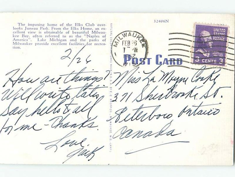 Linen BUILDING Milwaukee Wisconsin WI ho1485