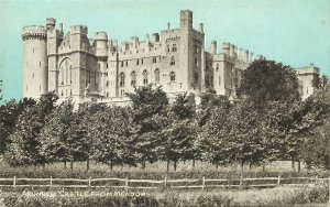 Postcard England Arundel Castle from Meadows