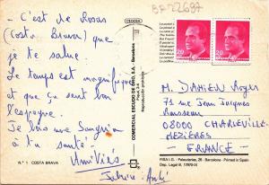 BF22697 map cartes geographiques  costa brava  spain front/back image