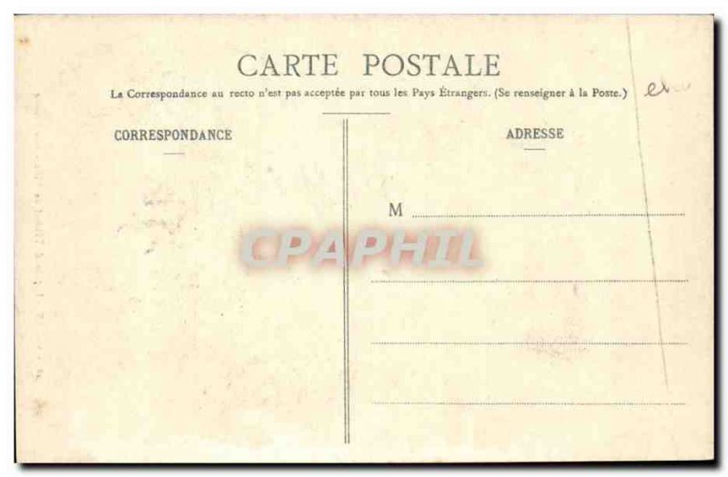 Arras Old Postcard Facade of & # 39Hotel City Street Vinocq