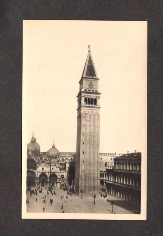Italy Venice Venezia Campanile Di S Marco Palazzo Reale Carte Postale Postcard