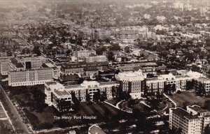 The Henry Ford Hospital Detroit Michigan Real Photo 1932