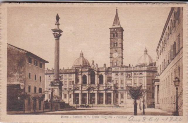 Italy Roma Basilica di San Maria Maggiore Facciata