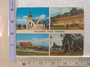 Postcard Greetings from Granna, Sweden