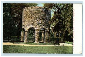 c1905s Old Stone Mill, Touro Park, Newport Rhode Island RI Postcard