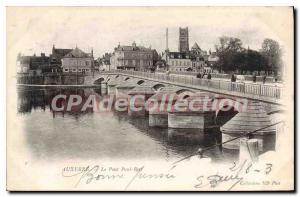 Postcard Old Bridge Auxerre Paul Bert
