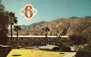 Motel 6 - Palm Springs, California Postcard