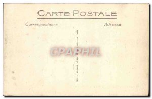 Old Postcard Arromanches Street battery