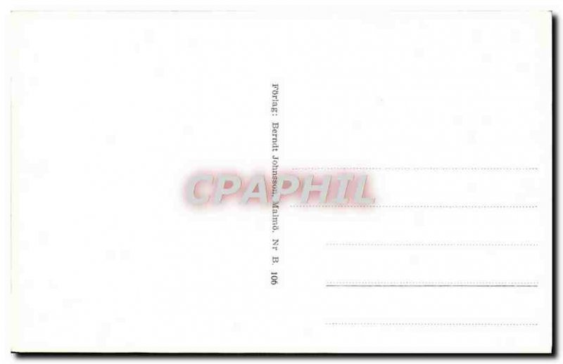 Postcard Old Malmo Radhuset