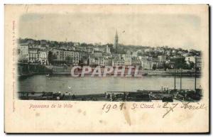 Old Postcard Panorama of the City St Cloud