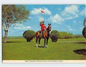 Postcard Royal Canadian Mounted Police, Canada 