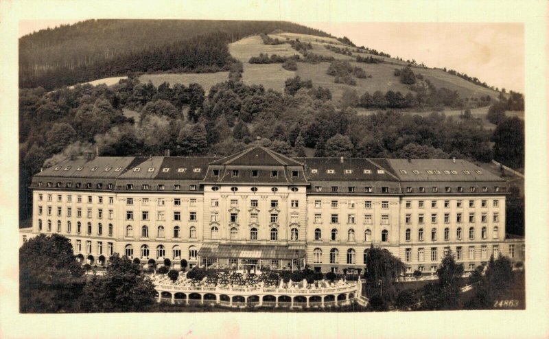 Czech Republic Jáchymov Palace Hotel RPPC 06.85