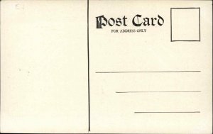 Galveston Texas Sea Wall and Beach c1910 Vintage Postcard