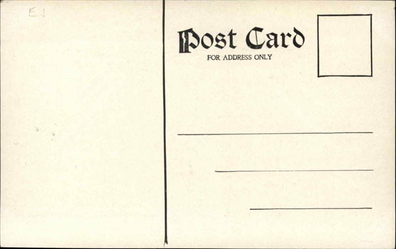 Galveston Texas Sea Wall and Beach c1910 Vintage Postcard