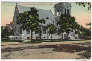 Exterior, First Presbyterian Church, Iola,Kansas,PU-00-10s