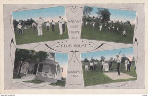 WABASH, Indiana, 1910s; Golf Course