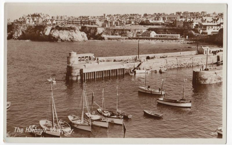 Cornwall; The Harbour, Newquay RP PPC, By Photo Precision, Unposted 