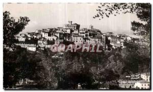 Old Postcard Cagnes Sur Mer general view