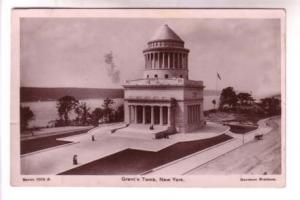 Real Photo, Grant's Tomb, New York City, Used 1907 Flag Cancel