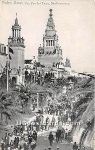 Pan Pac Int Expo - San Francisco, California CA Postcard