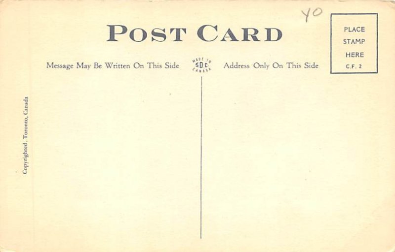 Man with a Hook in His Pants Comic Fishing Unused 