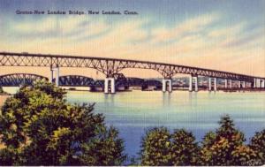 NEW LONDON CONN. GROTON NEW LONDON- BRIDGE