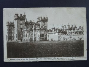 Scotland Roxburghshire FLOORS CASTLE from the Terrace c1904 Postcard by G.W.W.