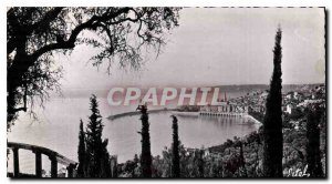 Old Postcard Menton General view taken of Colombieres